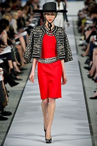 Oscar de la Renta, Resort 2012. New York Fashion Week 2012. [Photo by Thomas Concordia/Getty Images]