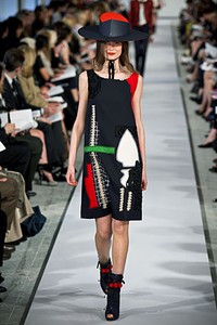 Oscar de la Renta, Resort 2012. New York Fashion Week 2012. [Photo by Thomas Concordia/Getty Images]