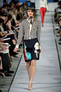 Oscar de la Renta, Resort 2012. New York Fashion Week 2012. [Photo by Thomas Concordia/Getty Images]