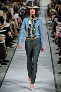 Oscar de la Renta, Resort 2012. New York Fashion Week 2012. [Photo by Thomas Concordia/Getty Images]