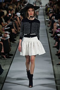 Oscar de la Renta, Resort 2012. New York Fashion Week 2012. [Photo by Thomas Concordia/Getty Images]