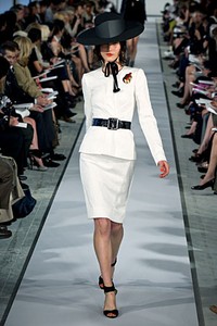 Oscar de la Renta, Resort 2012. New York Fashion Week 2012. [Photo by Thomas Concordia/Getty Images]