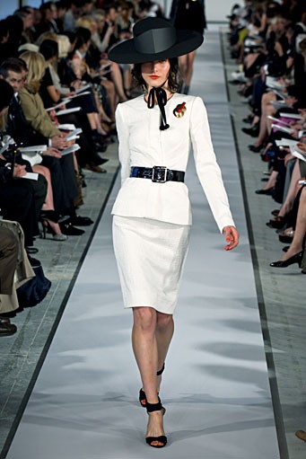 Oscar de la Renta, Resort 2012. New York Fashion Week 2012. [Photo by Thomas Concordia/Getty Images]