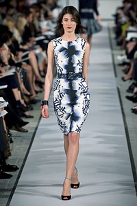 Oscar de la Renta, Resort 2012. New York Fashion Week 2012. [Photo by Thomas Concordia/Getty Images]