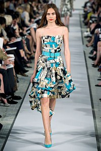 Oscar de la Renta, Resort 2012. New York Fashion Week 2012. [Photo by Thomas Concordia/Getty Images]