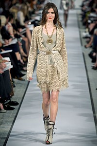 Oscar de la Renta, Resort 2012. New York Fashion Week 2012. [Photo by Thomas Concordia/Getty Images]