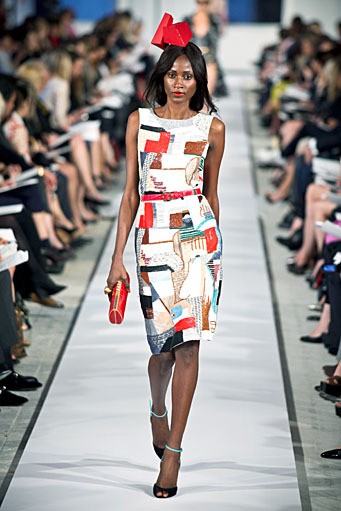 Oscar de la Renta, Resort 2012. New York Fashion Week 2012. [Photo by Thomas Concordia/Getty Images]