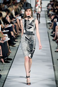 Oscar de la Renta, Resort 2012. New York Fashion Week 2012. [Photo by Thomas Concordia/Getty Images]