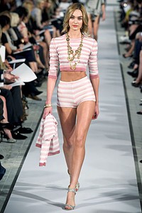 Oscar de la Renta, Resort 2012. New York Fashion Week 2012. [Photo by Thomas Concordia/Getty Images]