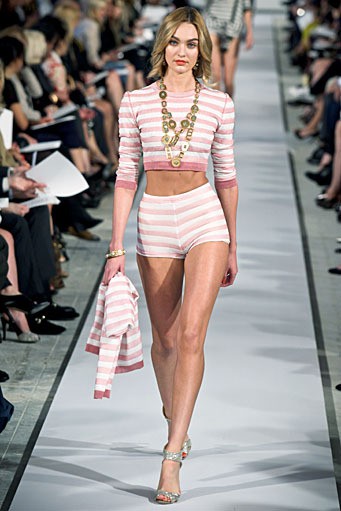 Oscar de la Renta, Resort 2012. New York Fashion Week 2012. [Photo by Thomas Concordia/Getty Images]