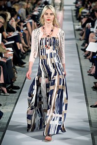 Oscar de la Renta, Resort 2012. New York Fashion Week 2012. [Photo by Thomas Concordia/Getty Images]