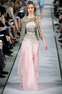 Oscar de la Renta, Resort 2012. New York Fashion Week 2012. [Photo by Thomas Concordia/Getty Images]