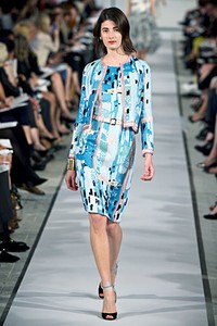 Oscar de la Renta, Resort 2012. New York Fashion Week 2012. [Photo by Thomas Concordia/Getty Images]