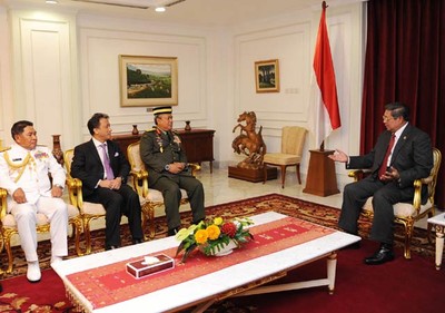 SBY Terima Panglima Tentara Malaysia