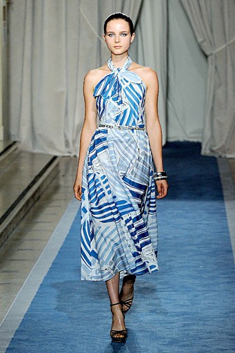 Salvatore Ferragamo, Resort 2012. New York Fashion Week 2012. [Photo by Andrew H. Walker/Getty Images for Salvatore Ferragamo]