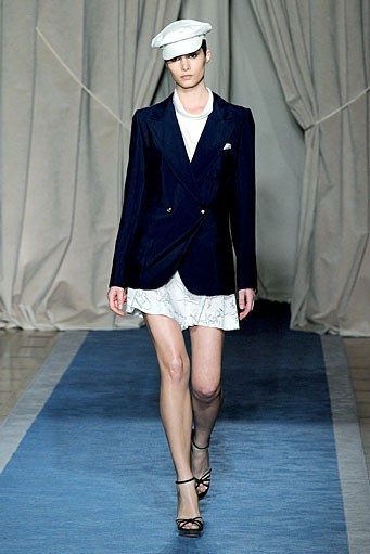 Salvatore Ferragamo, Resort 2012. New York Fashion Week 2012. [Photo by Andrew H. Walker/Getty Images for Salvatore Ferragamo]