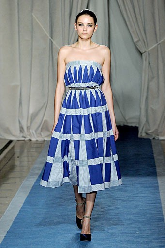 Salvatore Ferragamo, Resort 2012. New York Fashion Week 2012. [Photo by Andrew H. Walker/Getty Images for Salvatore Ferragamo]