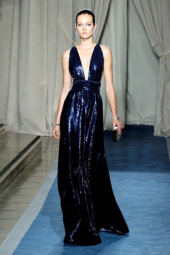 Salvatore Ferragamo, Resort 2012. New York Fashion Week 2012. [Photo by Andrew H. Walker/Getty Images for Salvatore Ferragamo]