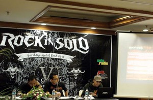 Festival Rock In Solo 2011 Akan Hadirkan 5 Band Metal Internasional