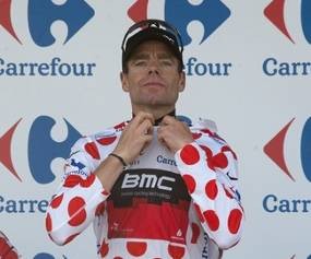 Cadel Evans Menang dengan Foto Finis