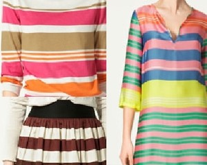 5 Pilihan Busana Motif Garis dari Zara