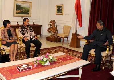 LPSK Laporkan Kinerjanya ke SBY