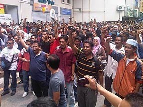 Polisi Malaysia: 1.400 Demonstran Ditangkap