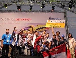 Tim Mahasiswa Indonesia Rajai Kelas Urban di Lomba Irit BBM