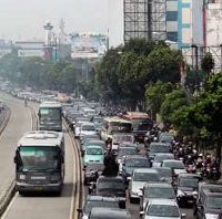Hari Pertama Sekolah di Jakarta, Macet di Mana-mana