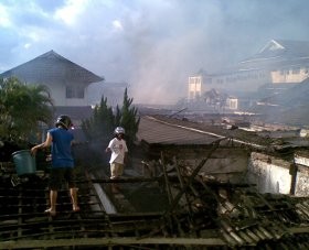 Wapres Tinjau Sisa Kebakaran RSUD NTB