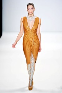 Stephan Pelger, Spring/Summer 2012. New York Fashion Week 2012. [Photo by Gareth Cattermole/Getty Images for IMG]