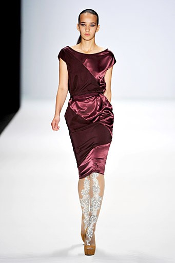 Stephan Pelger, Spring/Summer 2012. New York Fashion Week 2012. [Photo by Gareth Cattermole/Getty Images for IMG]