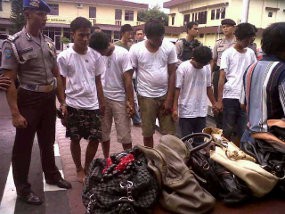 Polisi Medan Ringkus Komplotan Jambret yang Bermarkas di Hotel