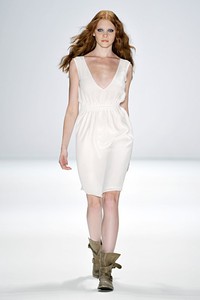 Frida Weyer, Spring/Summer 2012. New York Fashion Week 2012. [Photo by Gareth Cattermole/Getty Images for IMG]