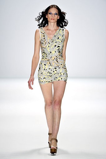 Frida Weyer, Spring/Summer 2012. New York Fashion Week 2012. [Photo by Gareth Cattermole/Getty Images for IMG]