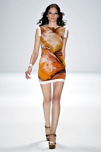 Frida Weyer, Spring/Summer 2012. New York Fashion Week 2012. [Photo by Gareth Cattermole/Getty Images for IMG]
