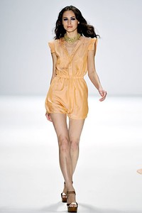Frida Weyer, Spring/Summer 2012. New York Fashion Week 2012. [Photo by Gareth Cattermole/Getty Images for IMG]
