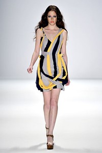 Frida Weyer, Spring/Summer 2012. New York Fashion Week 2012. [Photo by Gareth Cattermole/Getty Images for IMG]