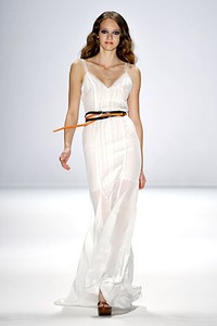Frida Weyer, Spring/Summer 2012. New York Fashion Week 2012. [Photo by Gareth Cattermole/Getty Images for IMG]