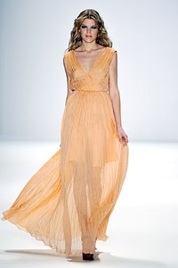 Frida Weyer, Spring/Summer 2012. New York Fashion Week 2012. [Photo by Gareth Cattermole/Getty Images for IMG]
