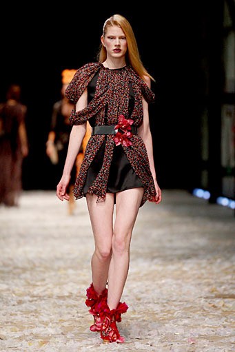 Toni Maticevski, Spring/Summer 2012. Spring/Summer 2012. [Photo by Cameron Spencer/Getty Images]
