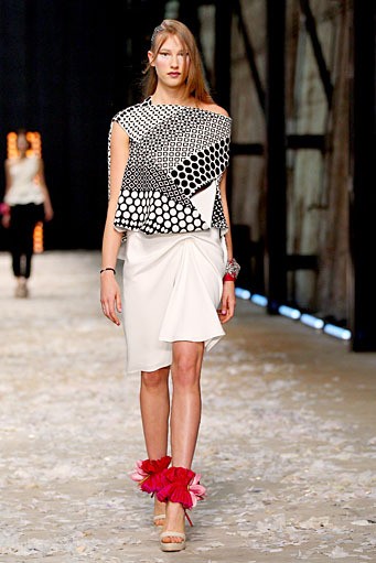 Toni Maticevski, Spring/Summer 2012. Spring/Summer 2012. [Photo by Cameron Spencer/Getty Images]