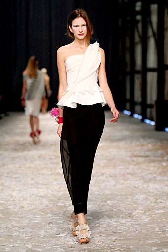 Toni Maticevski, Spring/Summer 2012. Spring/Summer 2012. [Photo by Cameron Spencer/Getty Images]