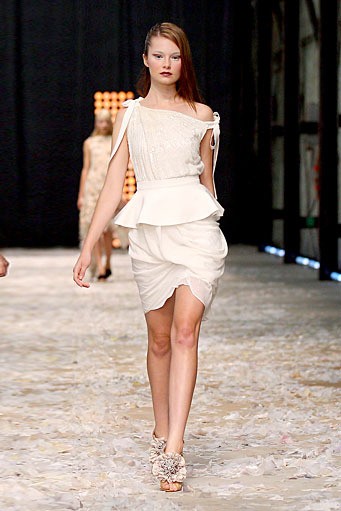Toni Maticevski, Spring/Summer 2012. Spring/Summer 2012. [Photo by Cameron Spencer/Getty Images]