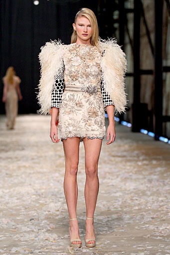 Toni Maticevski, Spring/Summer 2012. Spring/Summer 2012. [Photo by Cameron Spencer/Getty Images]
