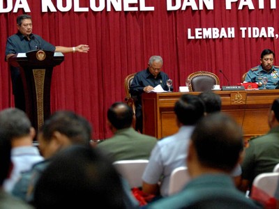 SBY Beri Arahan Pati TNI