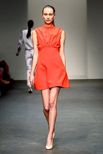 Christopher Esber, Spring/Summer 2012. Berlin Fashion Week 2012. [Photo by Mark Nolan/Getty Images]