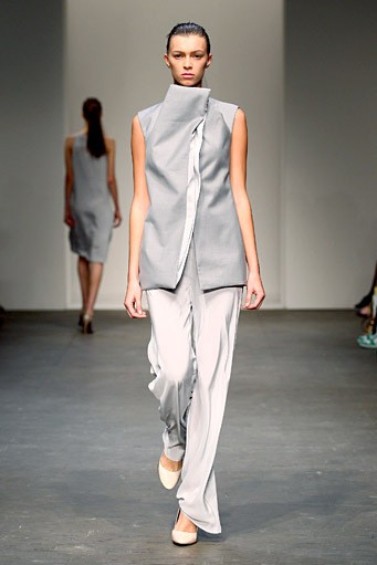 Christopher Esber, Spring/Summer 2012. Berlin Fashion Week 2012. [Photo by Mark Nolan/Getty Images]
