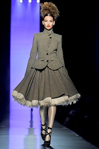 Jean Paul Gaultier, Fall/Winter Couture 2011. Paris Fashion Week 2011. [Photo by Pascal Le Segretain/Getty Images]