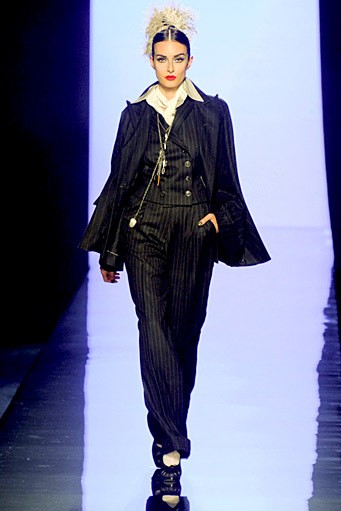 Jean Paul Gaultier, Fall/Winter Couture 2011. Paris Fashion Week 2011. [Photo by Pascal Le Segretain/Getty Images]